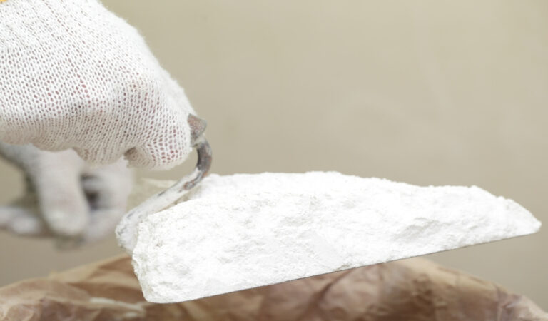 Sacos de gesso